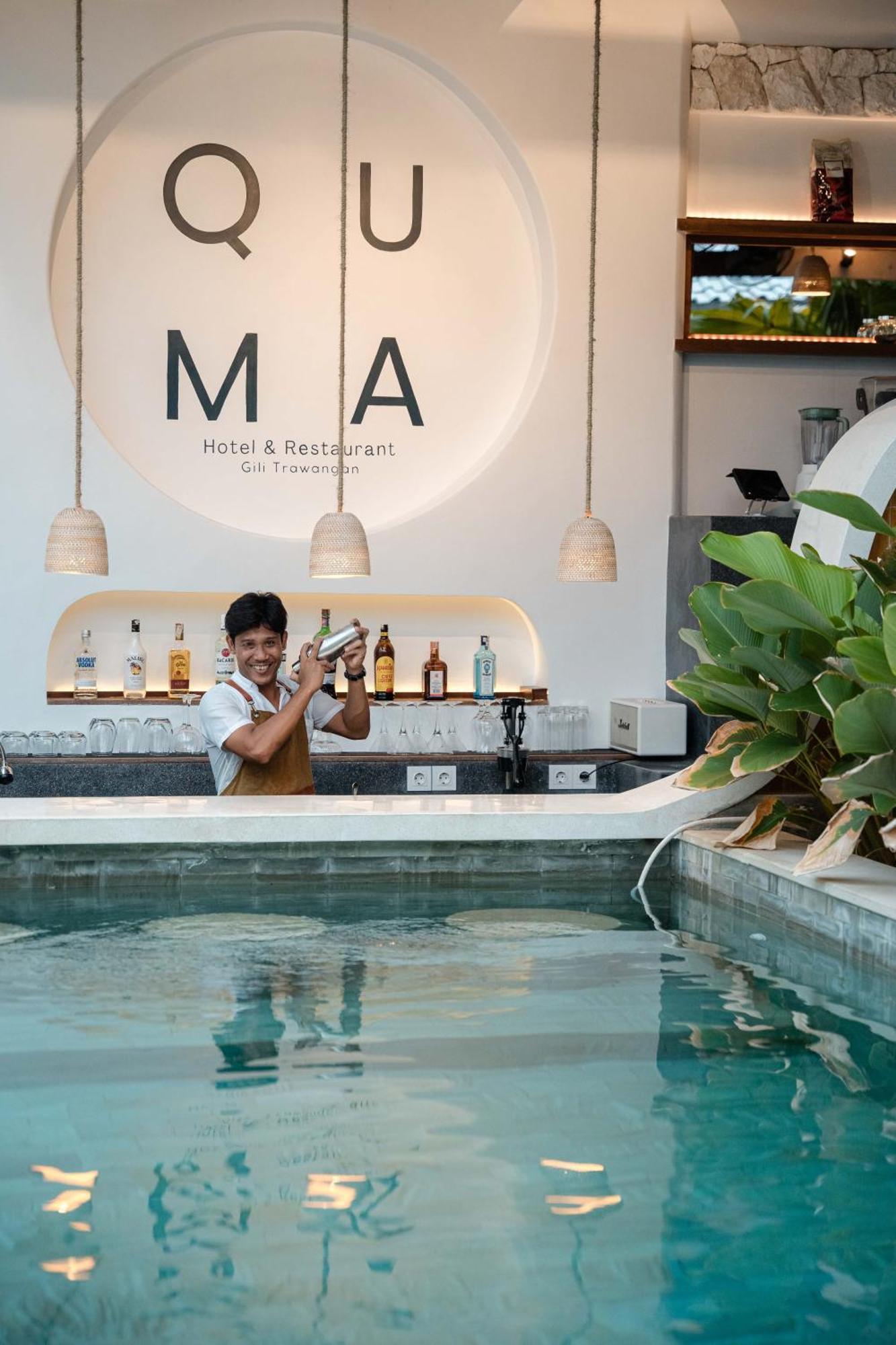 Quma Hotel Gili Trawangan Exterior foto