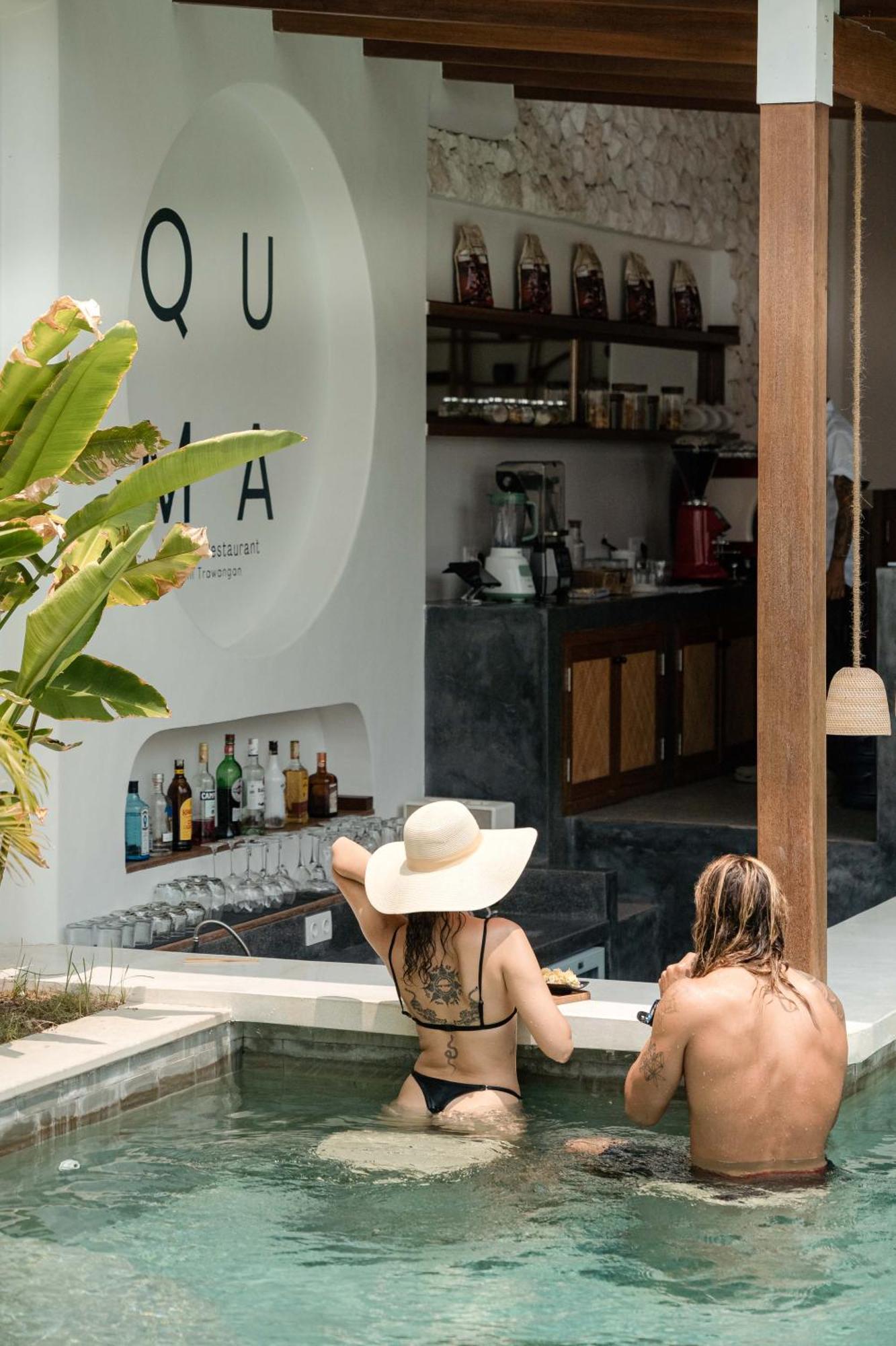 Quma Hotel Gili Trawangan Exterior foto